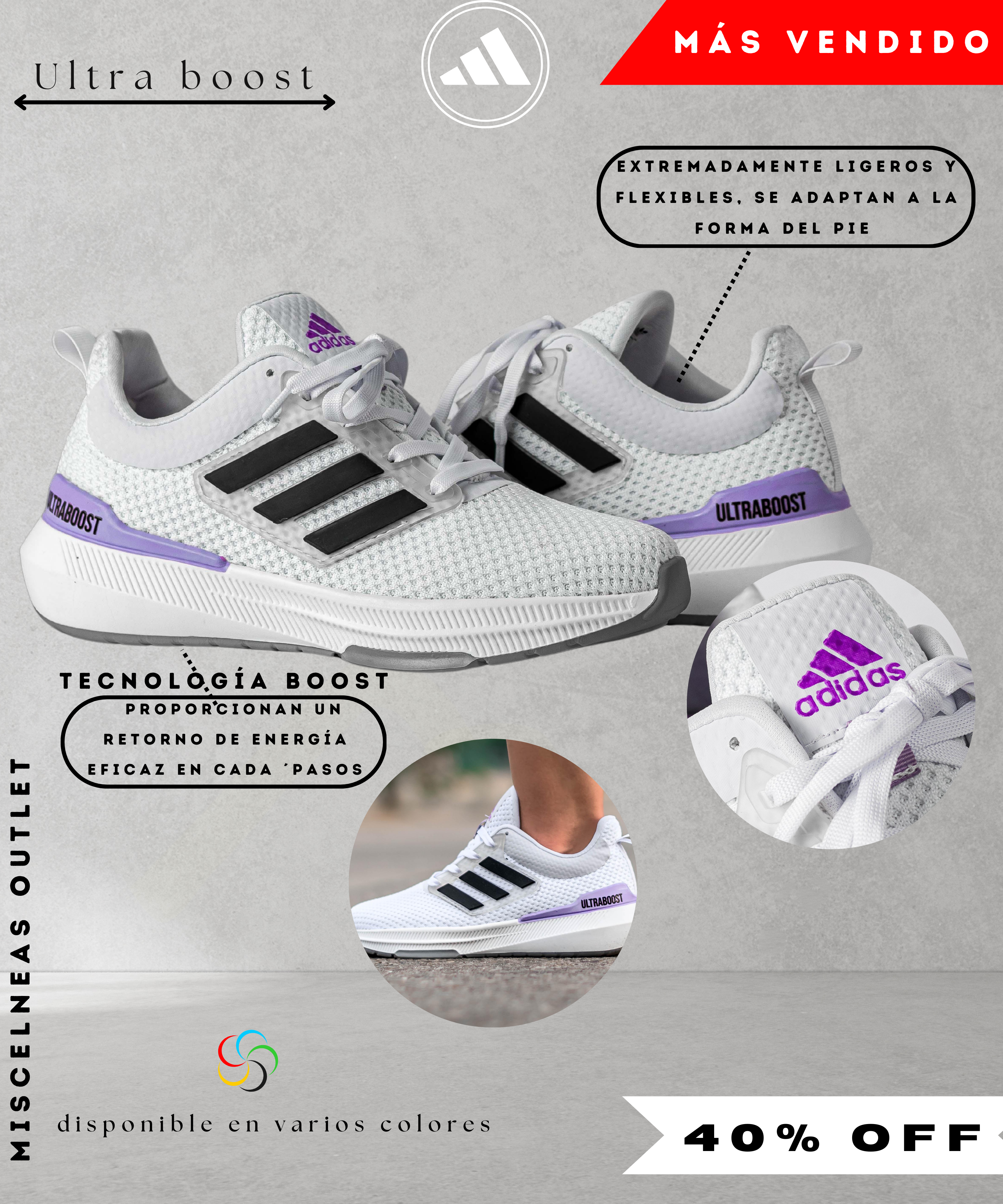 TENIS ULTRABOOST UNISEX-últimas unidades